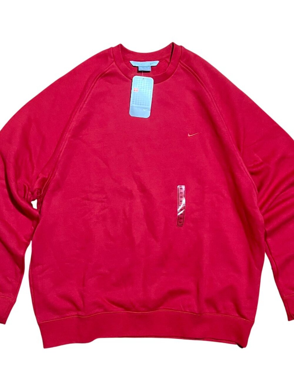 Nike Mini Swoosh Y2K Vintage Embroidered Crewneck Sweatshirt, Men's 2XL